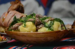 Un plato tradicional de Cochabamba